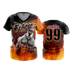 2926 FD Womens V-Neck FLAME-CITY-1