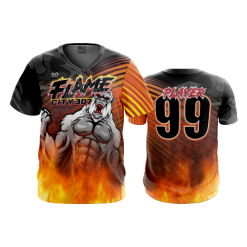 2926 FD Sport V-Neck MENS FLAME-CITY-1