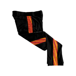2926 CL BLACK CUSTOM BRAID MENS PANT FLAME-CITY-1