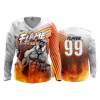 2926 FD Womens V-Neck Longsleeve FLAME-CITY-2