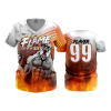 2926 FD Womens V-Neck FLAME-CITY-2