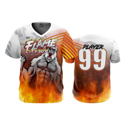 2926 FD Sport V-Neck MENS FLAME-CITY-2