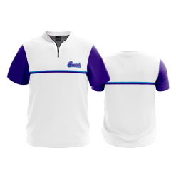 2924 FD Quarter Zip SS - Ribbed Collar SWISH2022-GIRLS