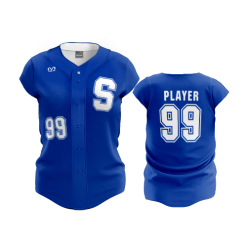 2349 FD Womens Full Button Capsleeve SOUTHEASTERN-SOFTBALL-1