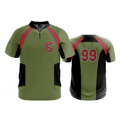 3307 CL DERBY JACKET SHORT SLEEVE REDHAWKS-MILITARY-1