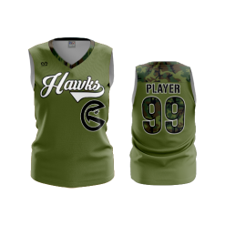 3307 FD Womens V-Neck Sleeveless REDHAWKS-MILITARY-2