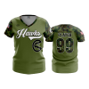3307 FD Womens V-Neck REDHAWKS-MILITARY-2