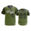 3322 FD Sport V-Neck MENS REDHAWKS-MILITARY-2