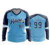 3315 FD Womens V-Neck Longsleeve ADENA-SOFTBALL-1