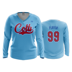 3314 FD Womens V-Neck Longsleeve HILLIARD-COLTS-1