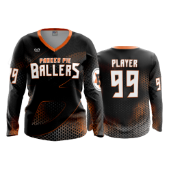 2937 FD Womens V-Neck Longsleeve PARKER-PIE-BALLERS-1
