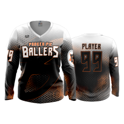 2937 FD Womens V-Neck Longsleeve PARKER-PIE-BALLERS-2