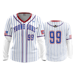 2666 FD Womens V-Neck Longsleeve YOUNG-GUNS-2022-1
