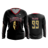 3326 FD Womens V-Neck Longsleeve OAK-CITY-BLACK-KNIGHTS