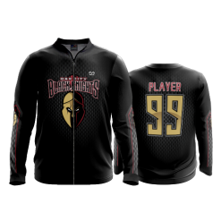 3326 FD WARM UP JACKET OAK-CITY-BLACK-KNIGHTS
