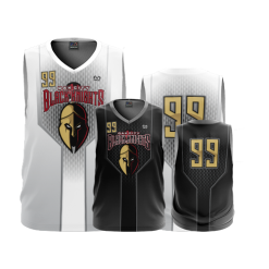 3326 CL FULL DYE CUSTOM REVERSIBLE MENS JERSEY OAK-CITY-BLACK-KNIGHTS