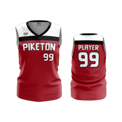 3344 FD Womens V-Neck Sleeveless PIKETON-FASTPITCH-1