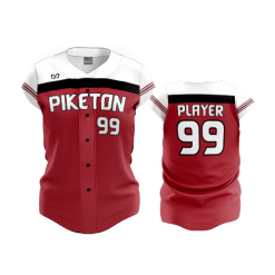 3344 FD Womens Full Button Capsleeve PIKETON-FASTPITCH-1