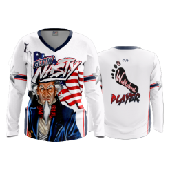 3337 FD Womens V-Neck Longsleeve GETTIN-NASTY-2