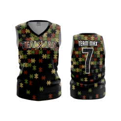 3341 FD Womens V-Neck Sleeveless TEAM-MAX