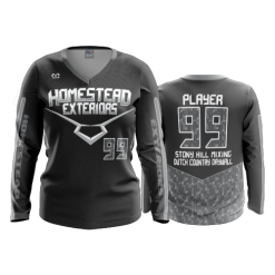 3312 FD Womens V-Neck Longsleeve HOMESTEAD-EXTERIORS-1