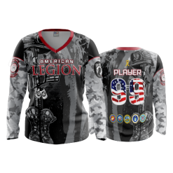 3320 FD Womens V-Neck Longsleeve AMERICAN-LEGION-1