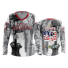 3320 FD Womens V-Neck Longsleeve AMERICAN-LEGION-2