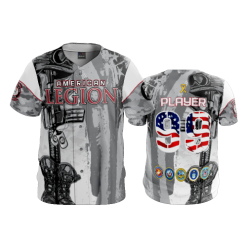 3320 FD ProTek Mens Full Button Down - CL AMERICAN-LEGION-2