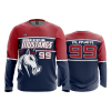 3323 FD Long Sleeve MENS OHIO-MUSTANGS-1