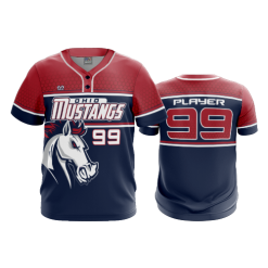 3323 FD MENS 2 BUTTON SCOOP NECK CL OHIO-MUSTANGS-1
