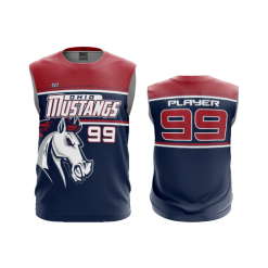 3323 FD Sport Sleeveless MENS OHIO-MUSTANGS-1