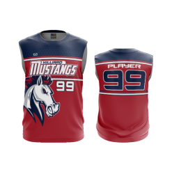 3323 FD Sport Sleeveless MENS OHIO-MUSTANGS-2