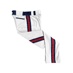 3323 CL WHITE CUSTOM BRAID MENS PANT OHIO-MUSTANGS-2