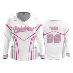 2847 FD Womens V-Neck Longsleeve PINKALICIOUS-2