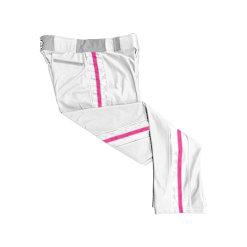 2847 CL WHITE CUSTOM BRAID MENS PANT PINKALICIOUS-2