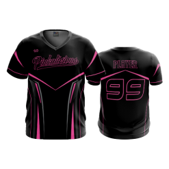 2847 FD Sport V-Neck MENS PINKALICIOUS-BLACK-1