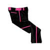2847 CL BLACK CUSTOM BRAID MENS PANT PINKALICIOUS-BLACK-1