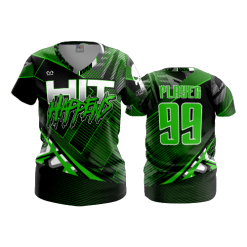 3318 FD Womens V-Neck HIT-HAPPENS-1