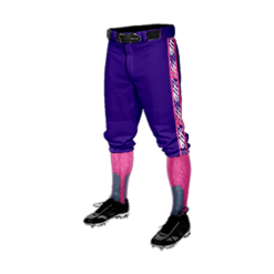 2898 CL KNICKERS CUSTOM BRAIDED BALL PANT DRAFT-PANT-PURPLE-HOT-PINK-2