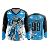 3319 FD Womens V-Neck Longsleeve PRESTIGE-WORLDWIDE-2