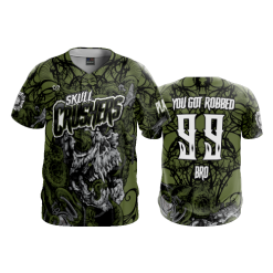 3321 FD ProTek Mens Full Button Down - CL SKULL-CRUSHERS-2