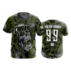 3321 FD Sport V-Neck MENS SKULL-CRUSHERS-2