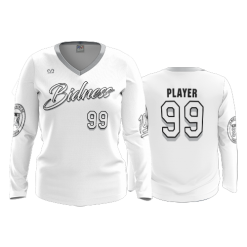 2049 FD Womens V-Neck Longsleeve TEAM-BIDNESS-2