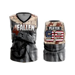 3343 FD Womens V-Neck Sleeveless 4THE-FALLEN-2