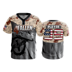 3343 FD MENS 2 BUTTON SCOOP NECK CL 4THE-FALLEN-2