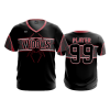 3329 FD Sport V-Neck MENS BLACK-WIDOWS-1