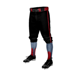3329 CL KNICKERS CUSTOM BRAIDED BALL PANT BLACK-WIDOWS-1
