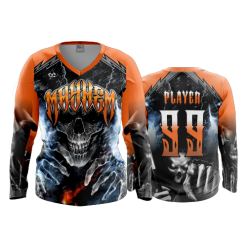 3324 FD Womens V-Neck Longsleeve MAYHEM-1