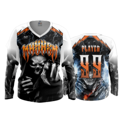 3324 FD Womens V-Neck Longsleeve MAYHEM-2