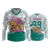 3333 FD Womens V-Neck Longsleeve MAMA-BEAR-2